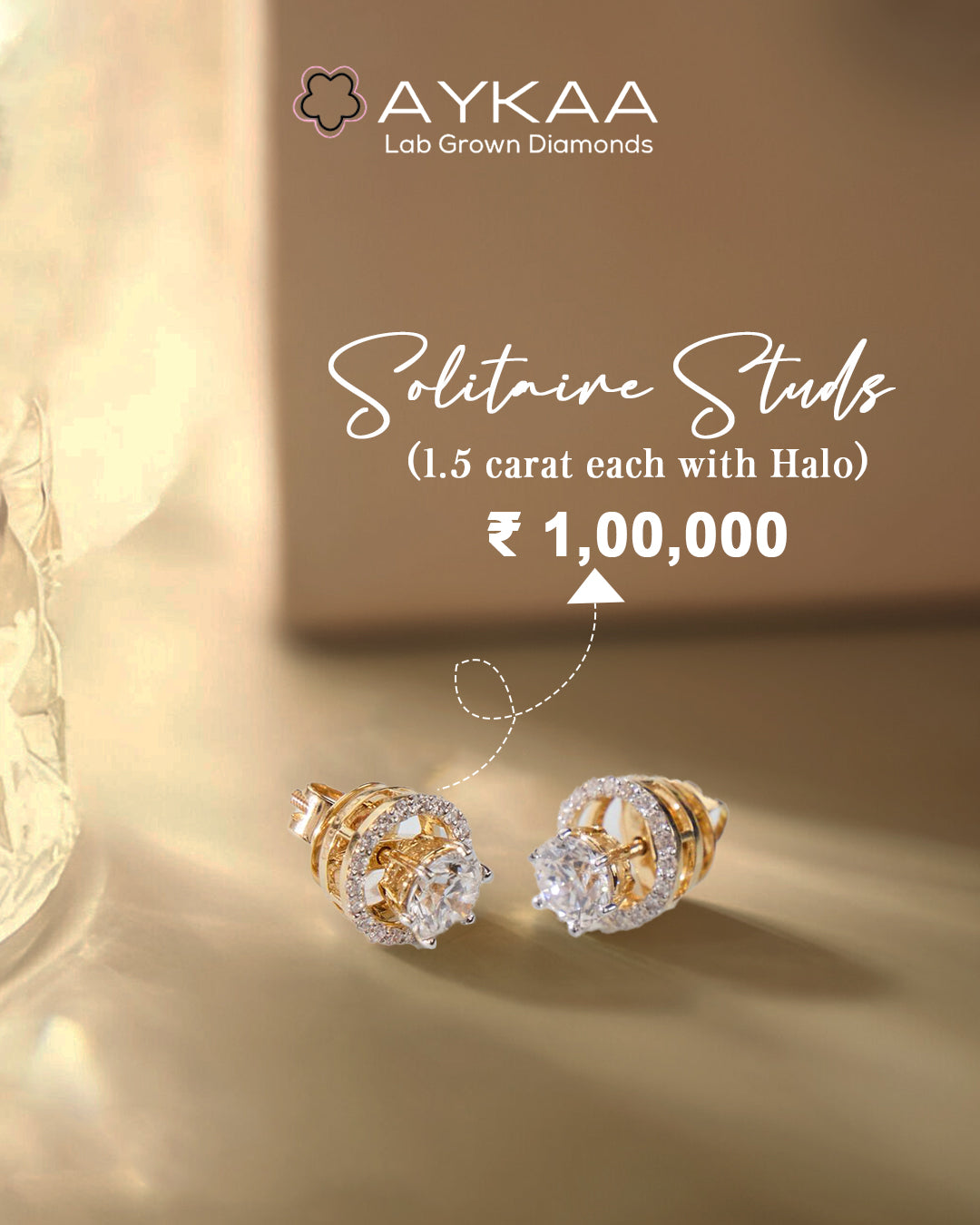 Simple Studs 1.5 Carat