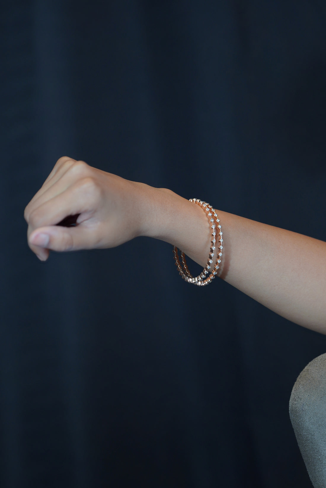 Diamond partywear Bangles