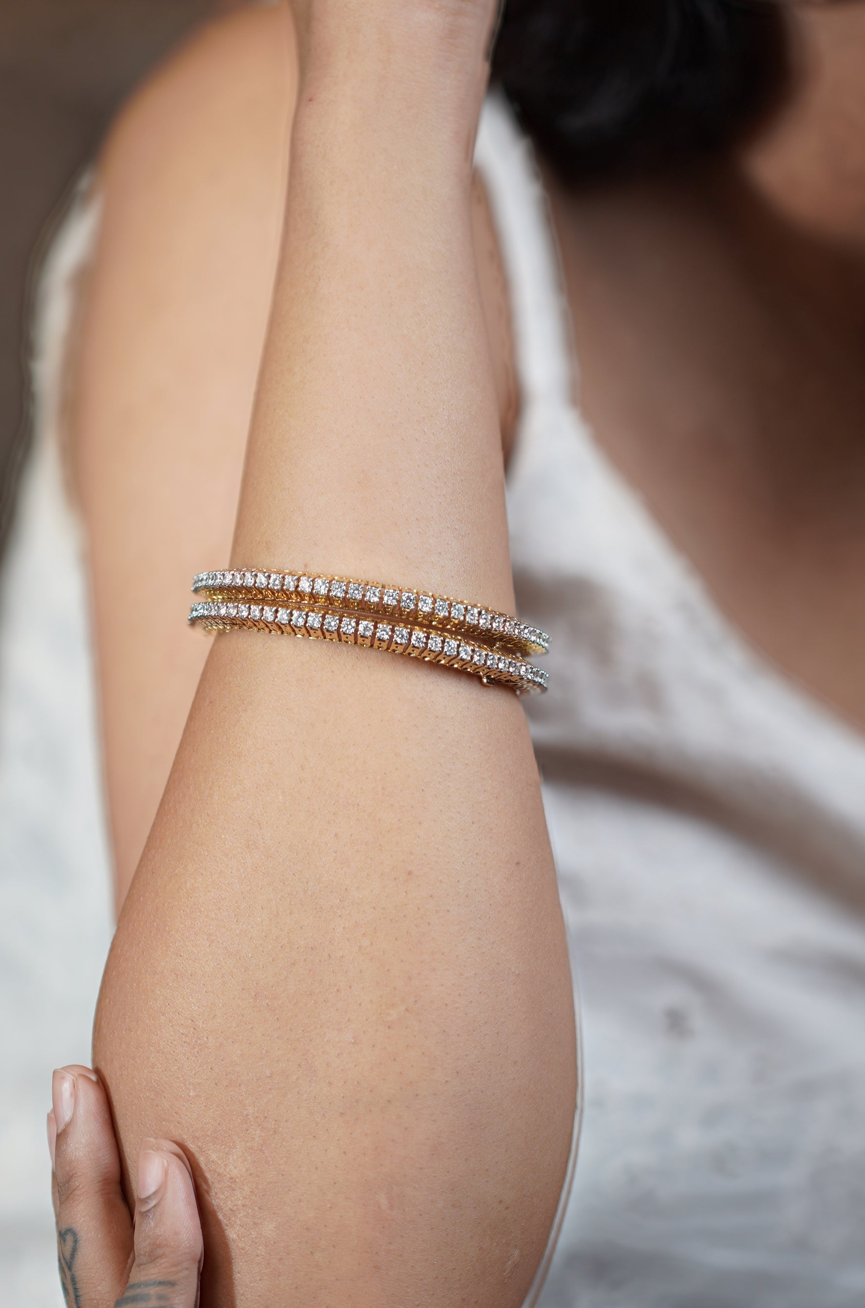 Double-single Bangle