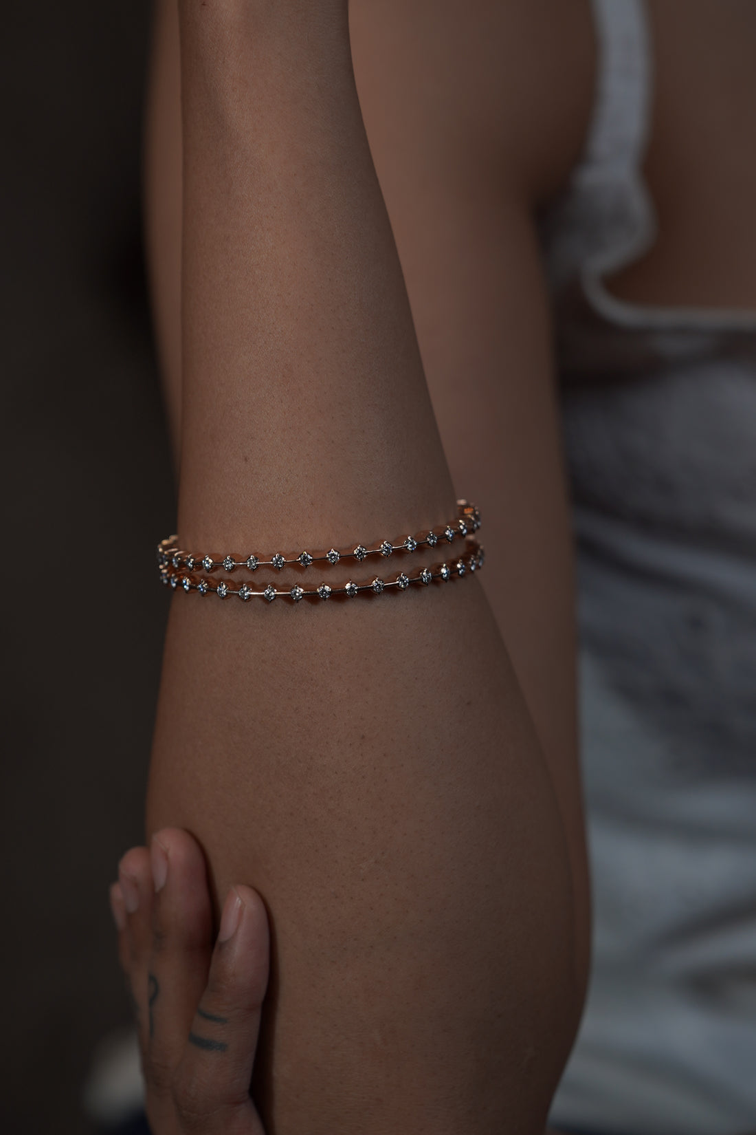 Diamond partywear Bangles